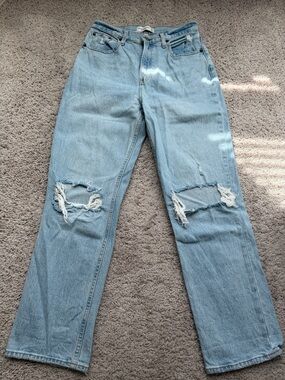 Abercrombie & Fitch 90s Straight High Rise Jeans